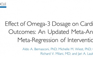 Effect of Omega-3 Dosage on Cardiovascular Outcomes: An Updated Meta-Analysis and Meta-Regression of Interventional Trials
