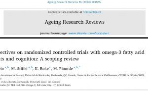 New perspectives on randomized controlled trials with omega-3 fatty acid supplements and cognition: A scoping review