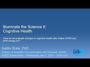 Cognitive Health Research and EPA+DHA Omega-3s