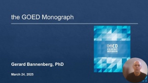 The GOED Monograph: A Primer